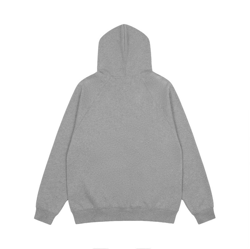 FEAR OF GOD FOG ESSENTIALS Flocked 1977 Loose High‑Street Hoodi