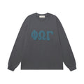 Fear of God FOG ESSENTIALS Foam Letter Print Loose Long Sleeve Tee