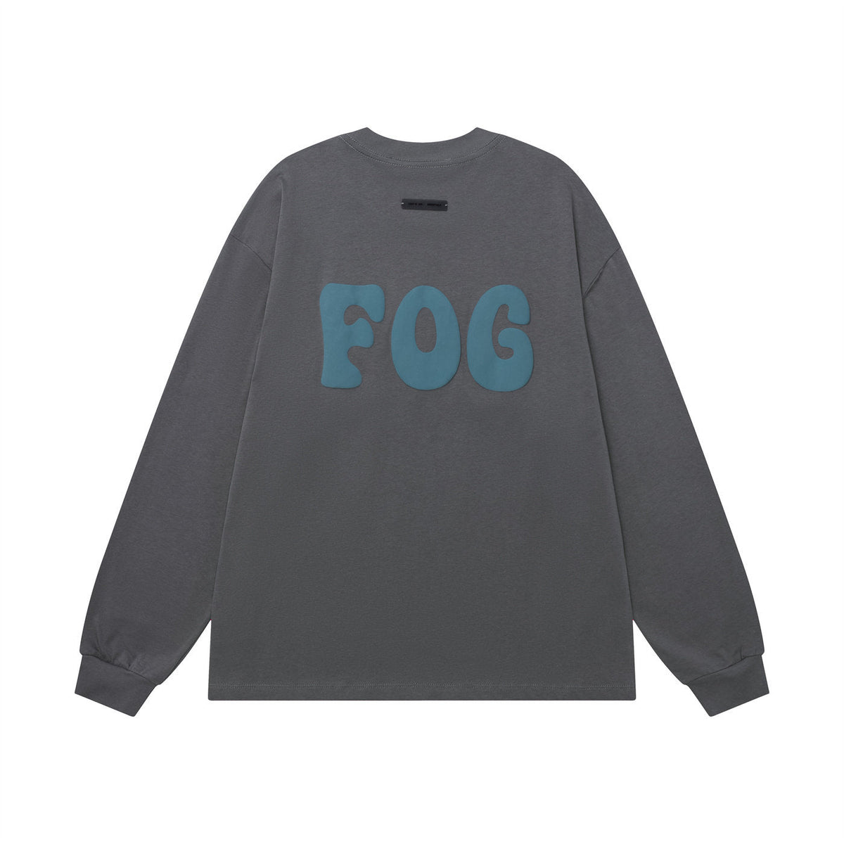 Fear of God FOG ESSENTIALS Foam Letter Print Loose Long Sleeve Tee